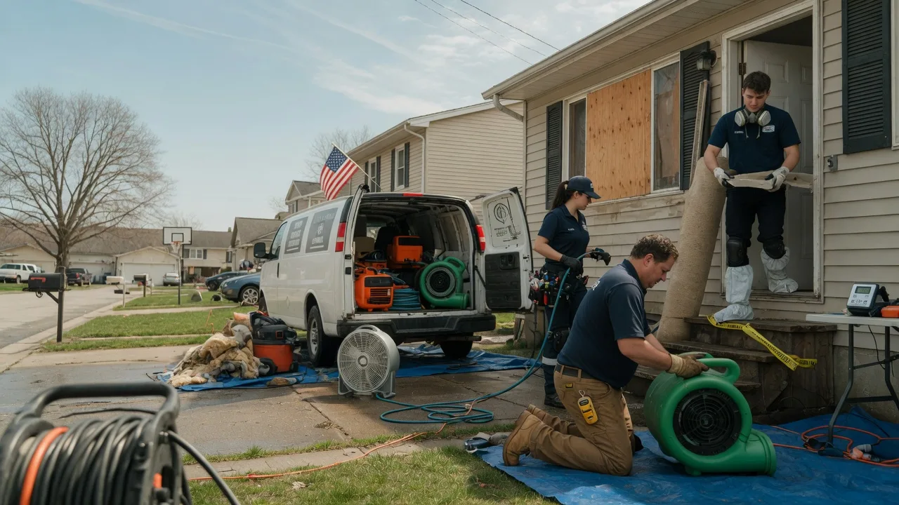 Water Damage Restoration in Topping, VA near me